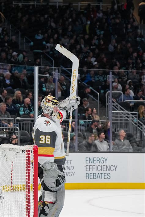 Logan Thompson's First NHL Shutout🎉 — VGK Lifestyle