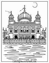 Temple Coloring Pages Free PDF Printables  Coloring Sheets For Kids sketch template
