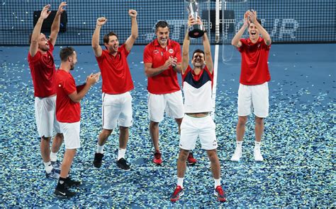 Novak Djokovic beats Rafael Nadal as Serbia claim victory at successful ...