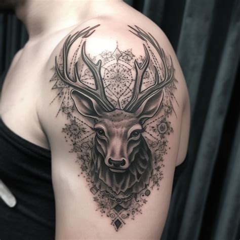 58 Stag Tattoo Ideas - TattooClue.com