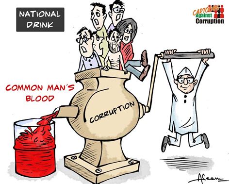 Cartoons Against Corruption In India ~ fuNkyXoNe