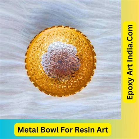 Metal Bowl For Resin Art – Epoxy Art India