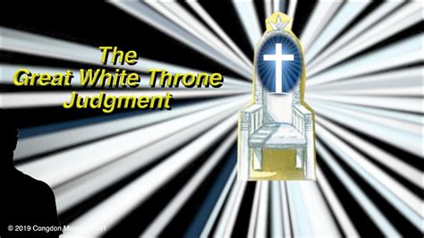 Great White Throne Judgment | Congdon Ministries