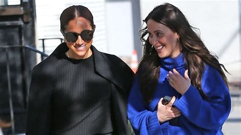 Meghan Markle is all smiles after lunch with friend following Princess Lilibet's christening ...