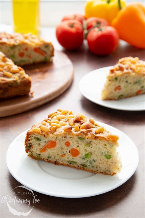 Easy savoury vegetable cake - A Mummy Too