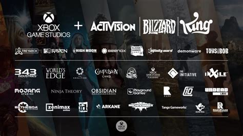 All The Activision Blizzard Studios That Will Be Part Of Xbox - Bullfrag