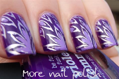 31 Day Challenge - Day 6 - Violet ~ More Nail Polish