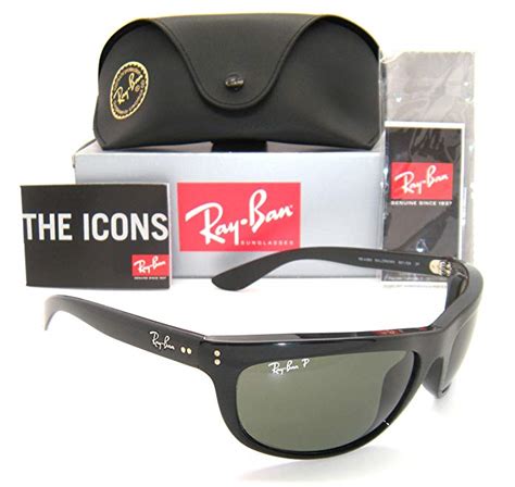 Ray-Ban RB 4089 Balorama 601/58 62mm Black Frame Green Polarized Review