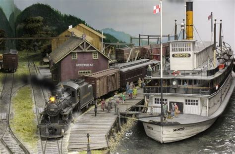 harbor scene | Model train scenery, Model trains, Model railroad