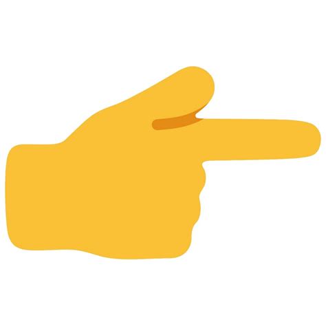 What is the meaning of the finger pointing emoji? - Alucare