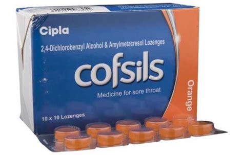 Cofsils Regular Lozenges: Uses, Price, Dosage, Side Effects, Substitute ...