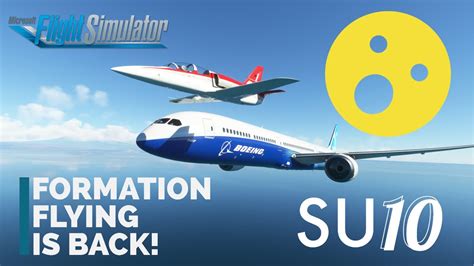 Microsoft Flight Simulator Tips and Guides - Formation Flying Is Back! - YouTube