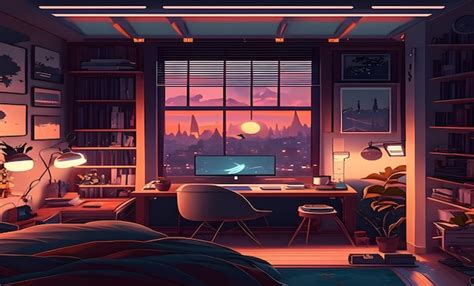 Premium AI Image | cozy room aesthetic