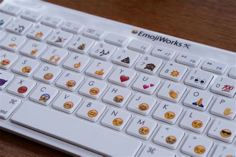 It finally happened, a physical keyboard just for emoji