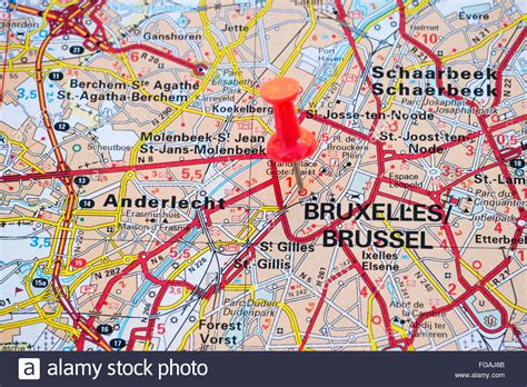 Map Of Brussels Stock Photos & Map Of Brussels Stock Images - Alamy