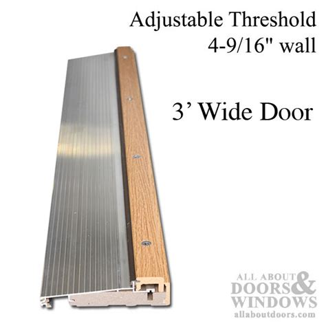 Adjustable Door Threshold | Adjustable Threshold | All About Doors