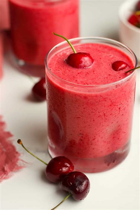 Cherry Smoothies - SueBee Homemaker