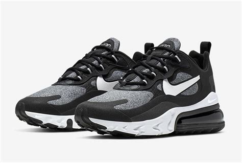 Nike Air Max 270 React Black Vast Grey | AT6174-001 | The Sole Womens