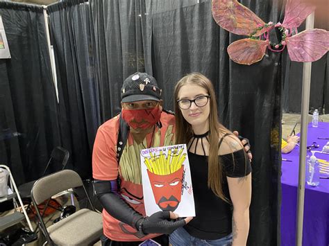 Met the voice of Frylock! : r/ATHF