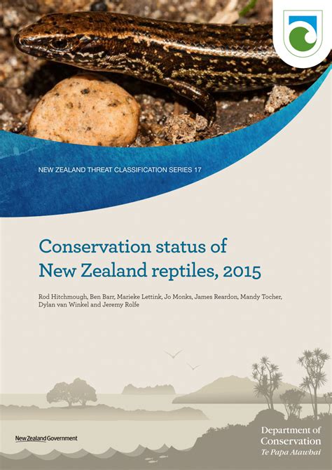 (PDF) Conservation status of New Zealand reptiles, 2015