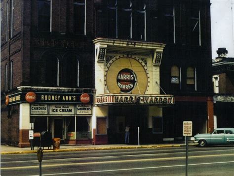 The Harris Warren Theater, Warren, Ohio circa late 1950's | by Downtown Warren History Ohio ...