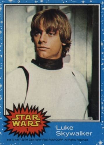 1977 Topps Star Wars Series 1 Checklist, Set Info, Buying Guide, Auctions