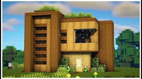Quick Wooden House Minecraft