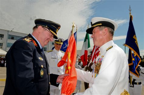 DVIDS - Images - Commander, NAVEUR-NAVAF, JFC Naples, Passes the Flag ...