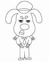Sheriff Labrador To Print coloring Page  Download Or Color sketch template