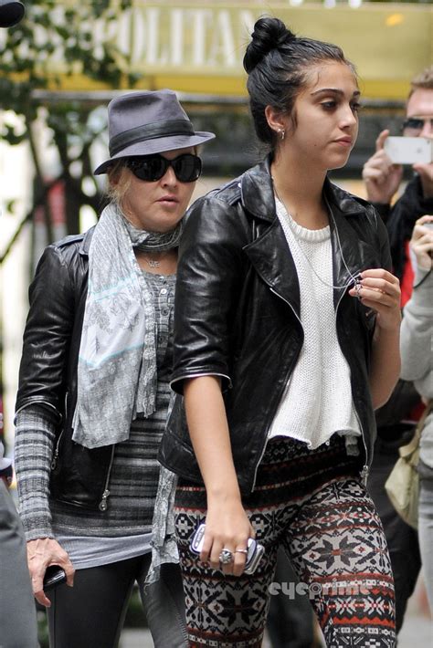 Lourdes and Madonna out in Manhattan, Oct 1 - Lourdes Ciccone Leon ...