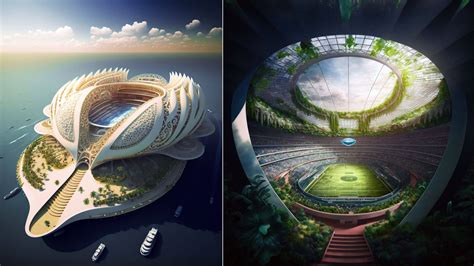 OCEANIUMS, A Biomimetic Generation of Floating and Sustainable Stadium – Construction Supply ...