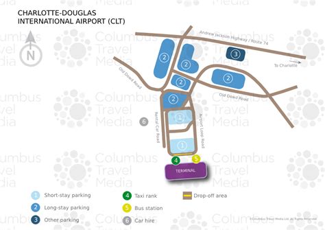 Charlotte Airport Terminal Map