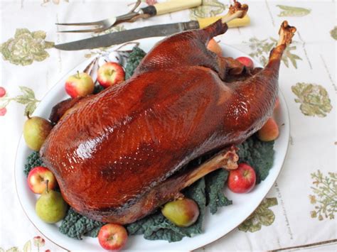 Roast Smoked Goose - A Christmas Goose Special | Goose recipes, Smoked ...