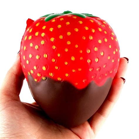 New 11.5Cm Strawberry Scented Slow Rising Toys Jumbo Collection Healing Fun Kawaii Kids Adult ...