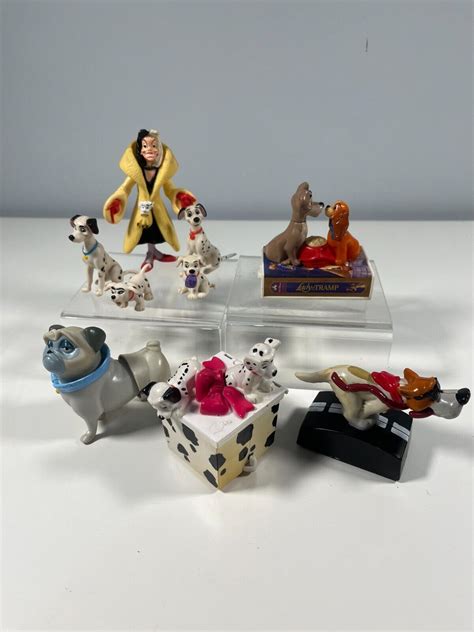 Lot of 9 McDonalds Dog 101 Dalmatians Lady & Tramp Disney World Happy Meal | eBay