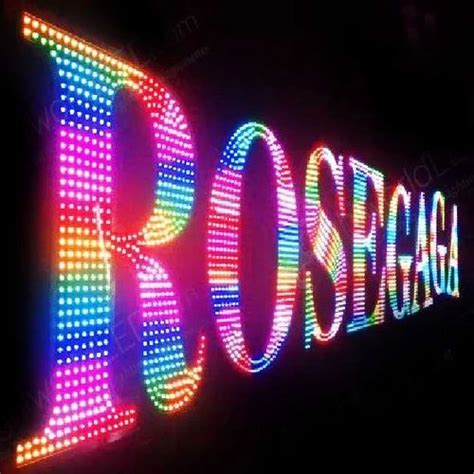 Programming LED Sign Boards at Rs 1200/sq ft | Display Sign Boards in ...
