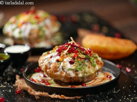 raj kachori recipe | Rajasthani raj kachori chaat | street food chaat