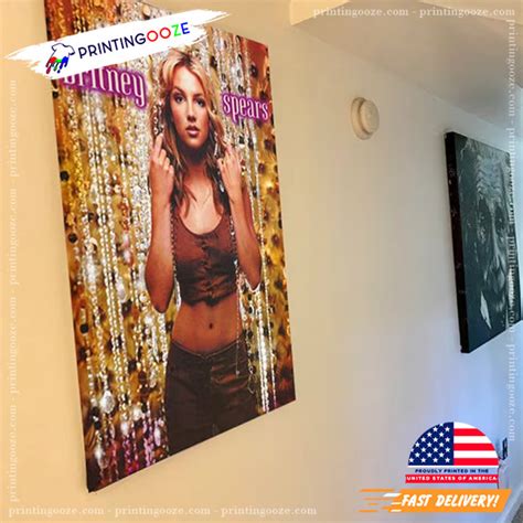 BRITNEY SPEARS Oops I Did It Again Music 90s Poster - Printing Ooze