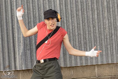 Slammin' Jams. - TF2 Scout Cosplay by ElvisDitto on DeviantArt