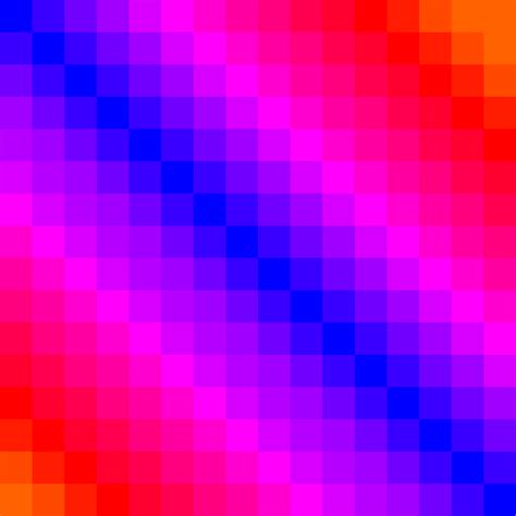 Gradient art pixel art