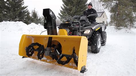 ATV Snowblower Attachment Reviews - The Homey Space