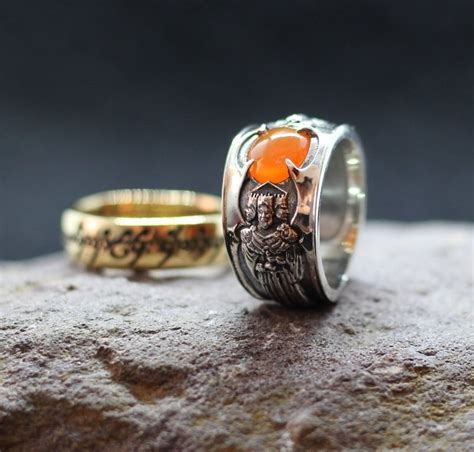 Shadow of War Isildur ring handmade jewelry - Artifactoria