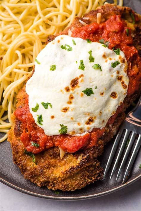 Classic Veal Parmesan combines tender breaded veal with rich marinara and melty cheese for an ...