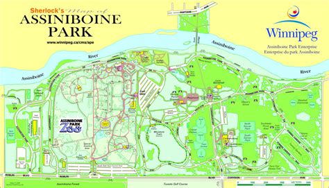 Assiniboine Park Map - Assiniboine Park • mappery