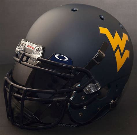 WEST VIRGINIA MOUNTAINEERS Football Helmet | eBay