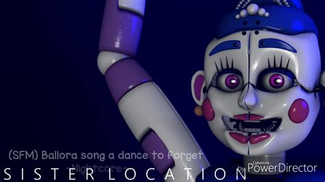 (SFM) Ballora song a dance to forget |Nightcore| - YouTube