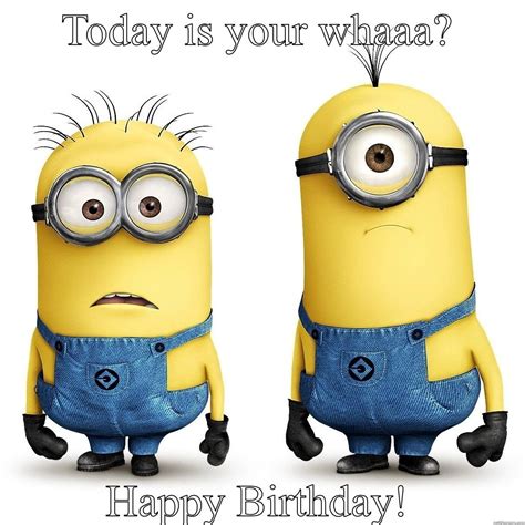 Minions happy birtgday - quickmeme