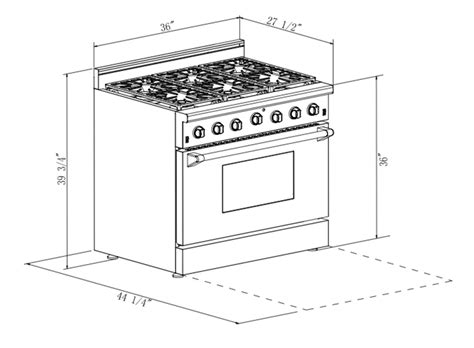 36" PRO-STYLE FREESTANDING/SLIDE IN GAS RANGE KITCHEN STOVE **BRAND NEW***