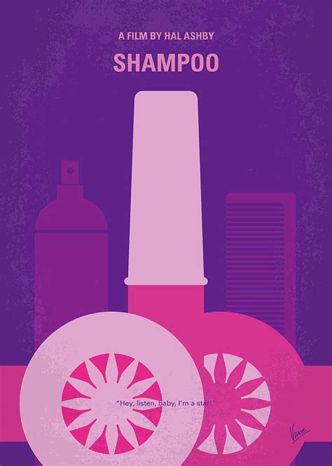 No1074 My Shampoo minimal movie poster Digital Art by Chungkong Art - Fine Art America