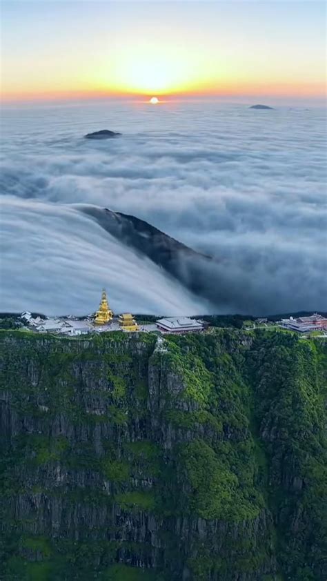 Mount Emei enters the Golden Summit and the sea of clouds! [Video ...